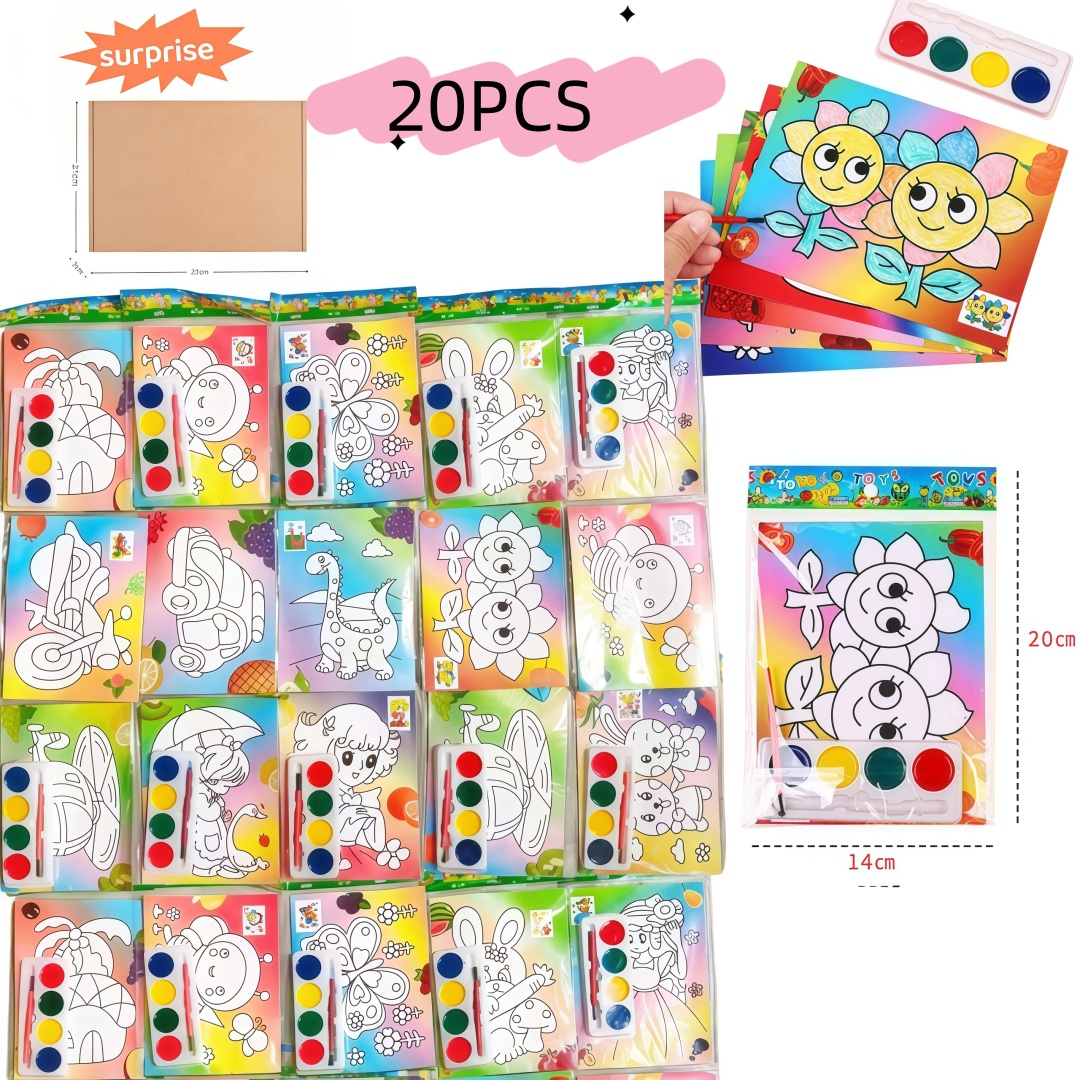Wedding Yes - 20 PCS DIY Multi-Style Random Cartoon