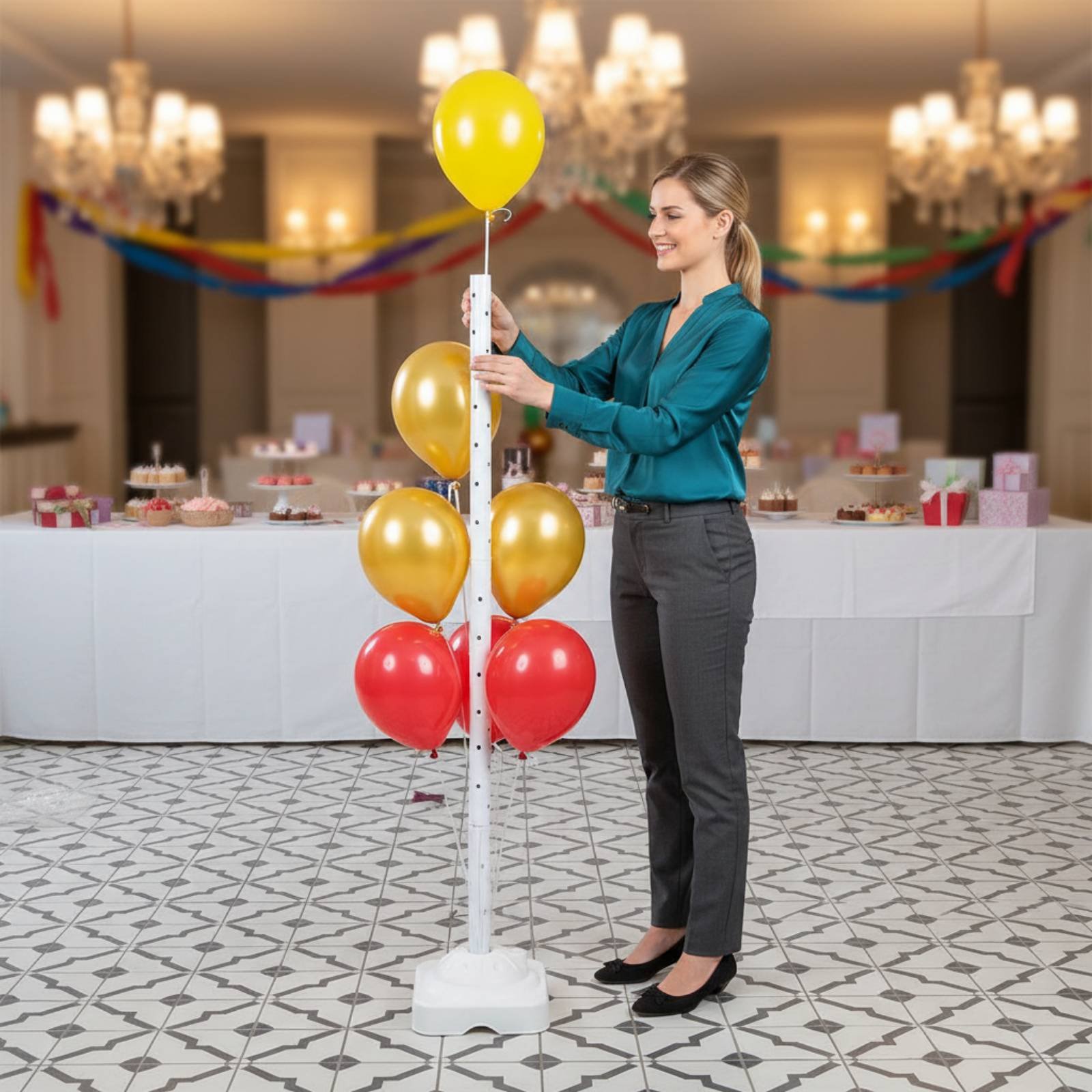 Wedding Supply Vendor - Balloon Tree Stand Freestanding Floor Balloon