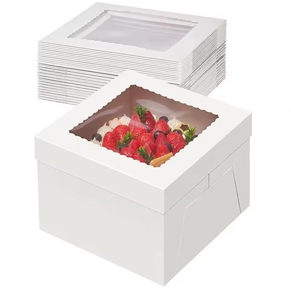 5pcs Cake Boxes White Cake Box - Wedding Supply.Box 리뷰 및 가격