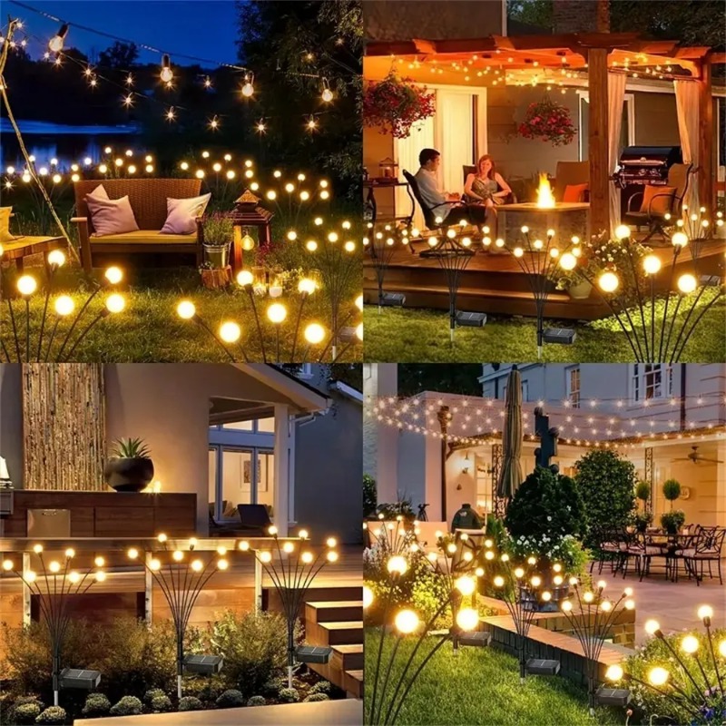 Outdoor Solar Firefly Lights,1 - Wedding Yes 리뷰 및 가격