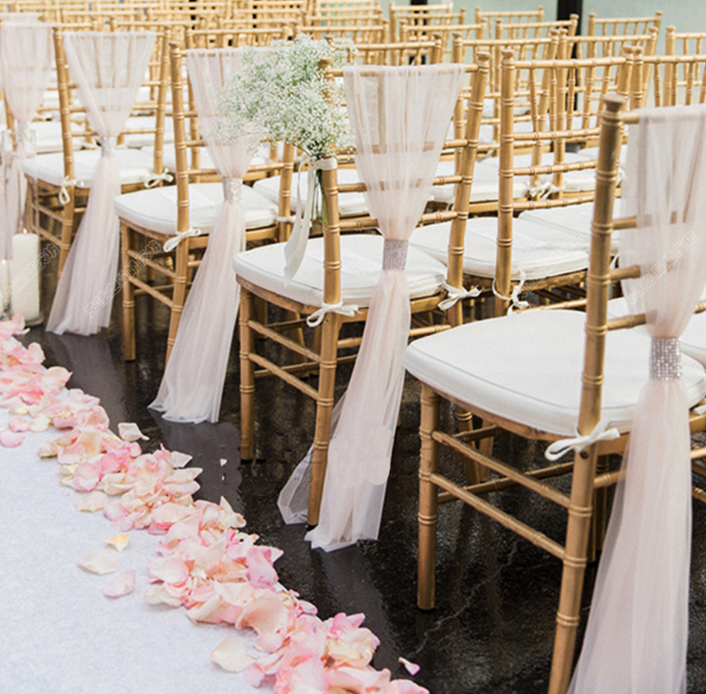 10pcs Wedding Chair Cover Sash - Chair Sash Organza 리뷰 및 가격