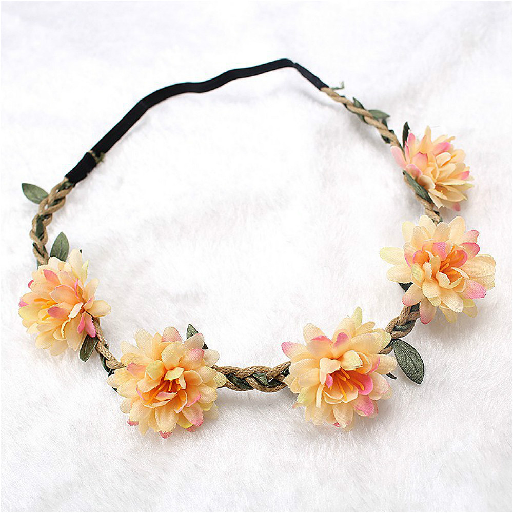 Women Wedding Flower Headband  - Wedding Arch Flower 리뷰 및 가격