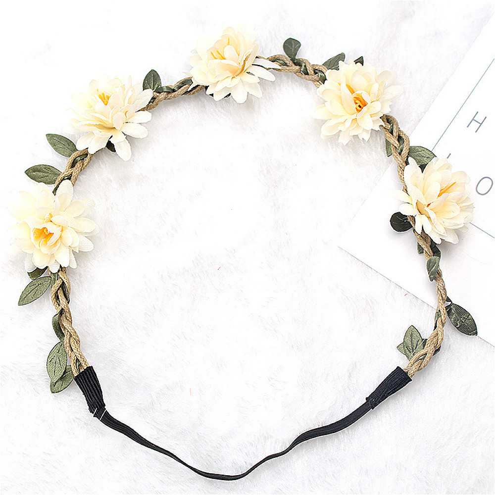Women Wedding Flower Headband  - Wedding Arch Flower 리뷰 및 가격