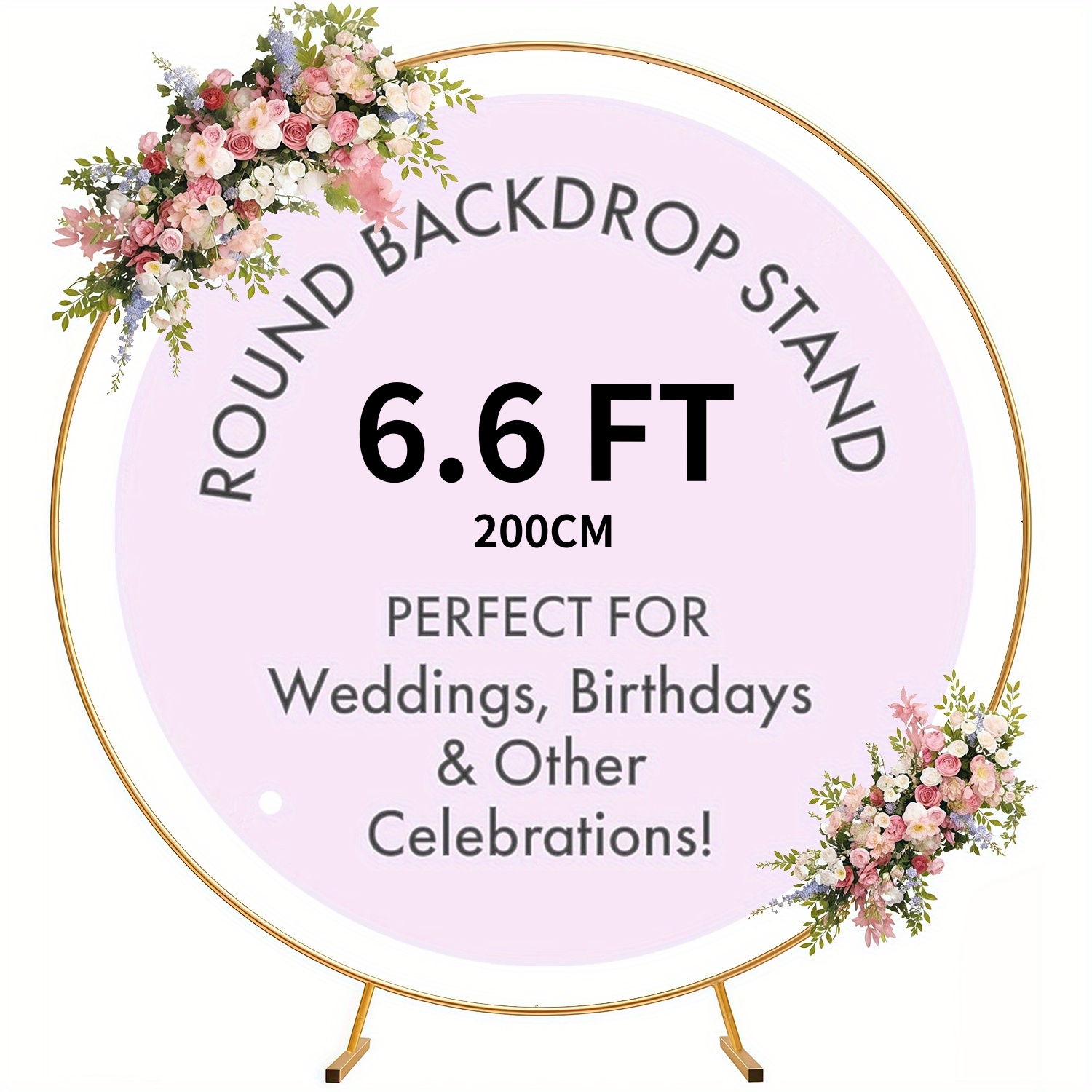 5.9-6.6-7FT Metal Circular Bal - Wedding Support 리뷰 및 가격
