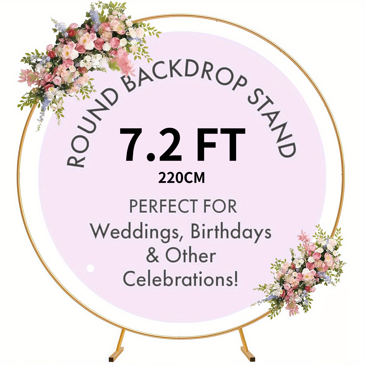 5.9-6.6-7FT Metal Circular Bal - Wedding Support 리뷰 및 가격