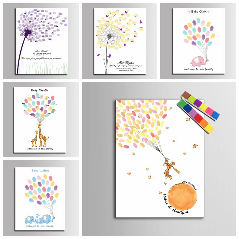 Personalized Signature Fingerp - Personalized Guest Book 리뷰 및 가격