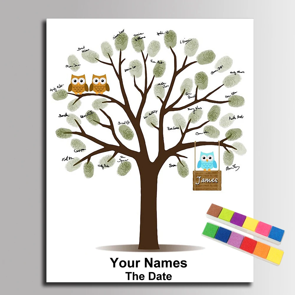 Personalized Signature Fingerp - Personalized Guest Book 리뷰 및 가격