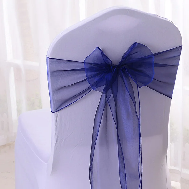 50/100pcs High Quality Sash Or - Chair Sash Organza 리뷰 및 가격