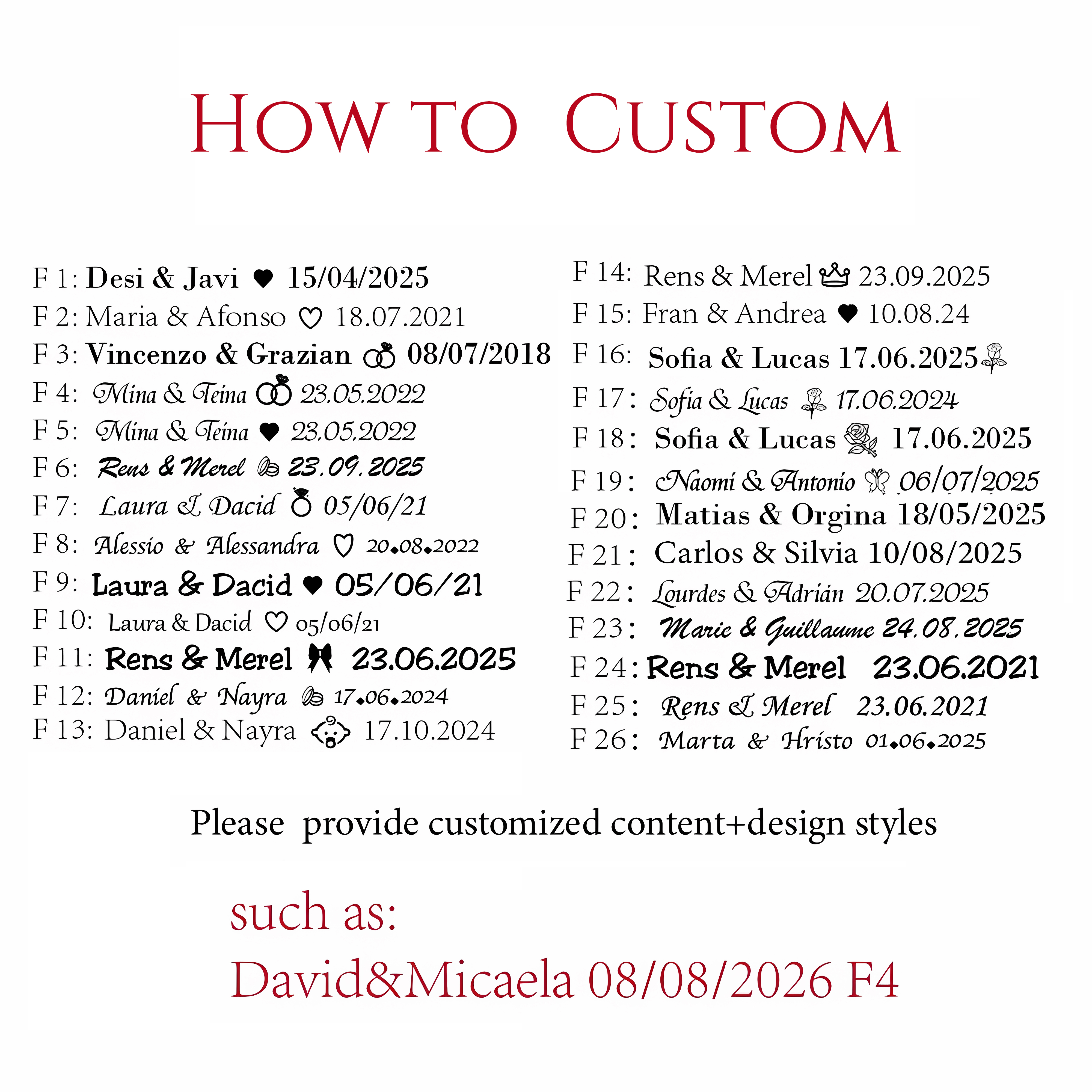 10-90pcs Personalized Engraved - Wedding Supply Bulk 리뷰 및 가격