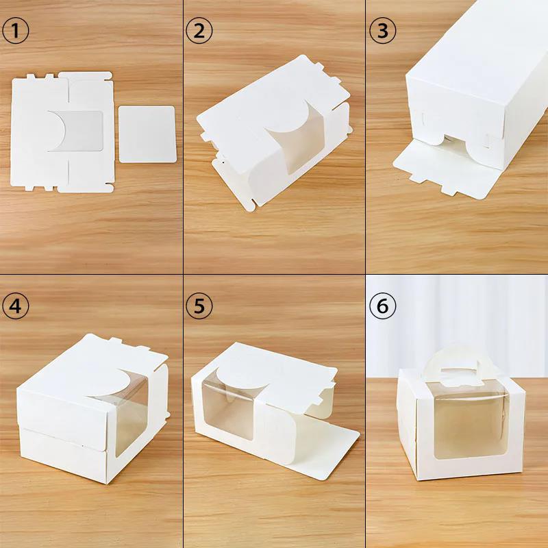 10Pcs Cake Box with Clear Wind - Wedding Supply.Box 리뷰 및 가격