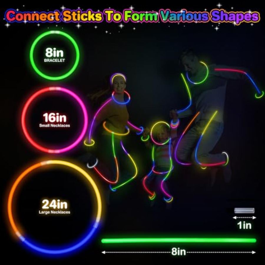 400Pcs Glow Sticks Bulk Party  - Wedding Supply Bulk 리뷰 및 가격