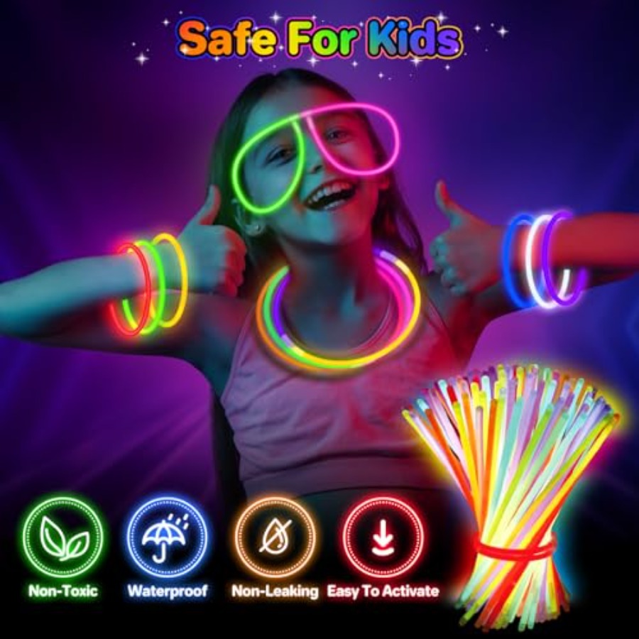 400Pcs Glow Sticks Bulk Party  - Wedding Supply Bulk 리뷰 및 가격