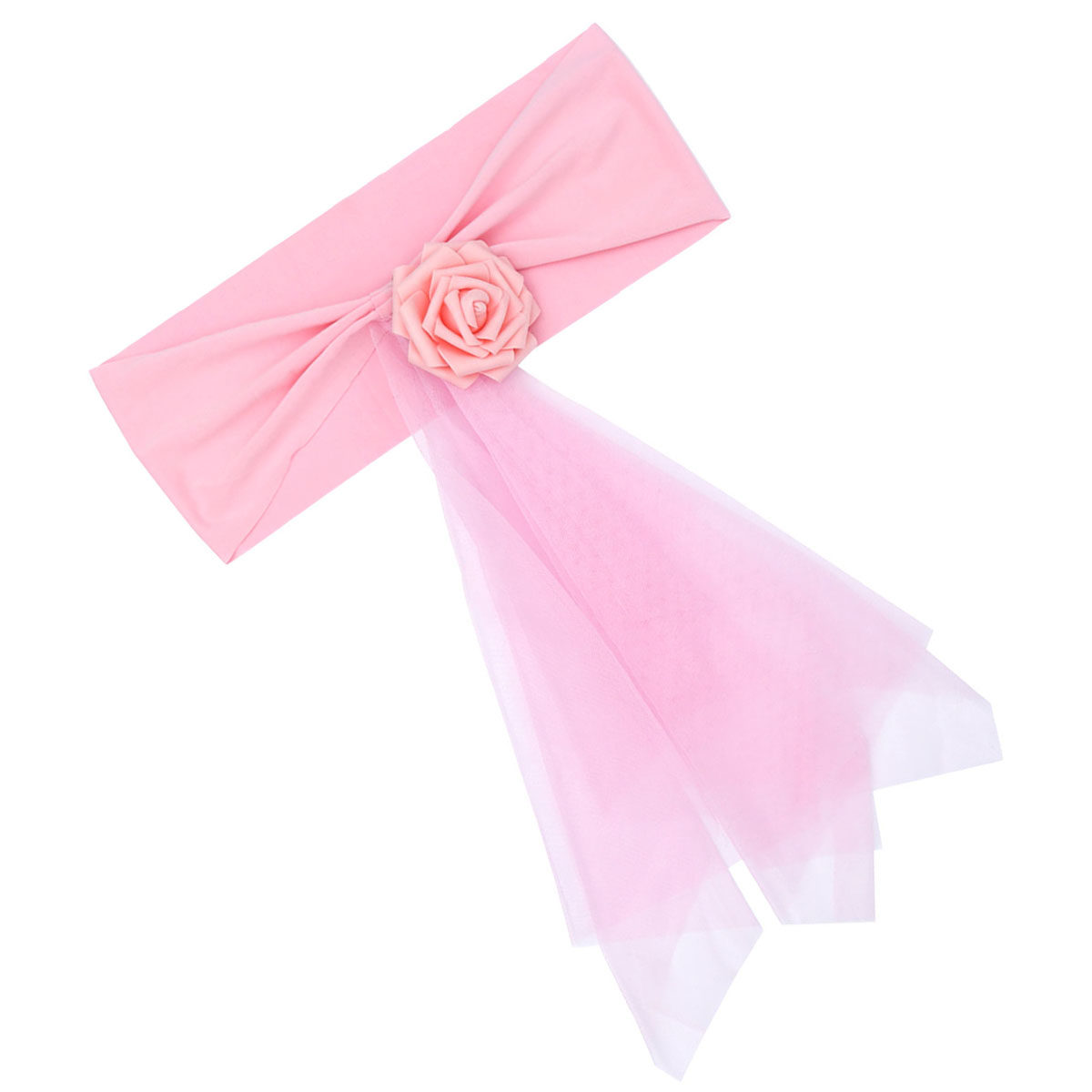 Chair Sashes for Wedding Pink  - Chair Sash Organza 리뷰 및 가격