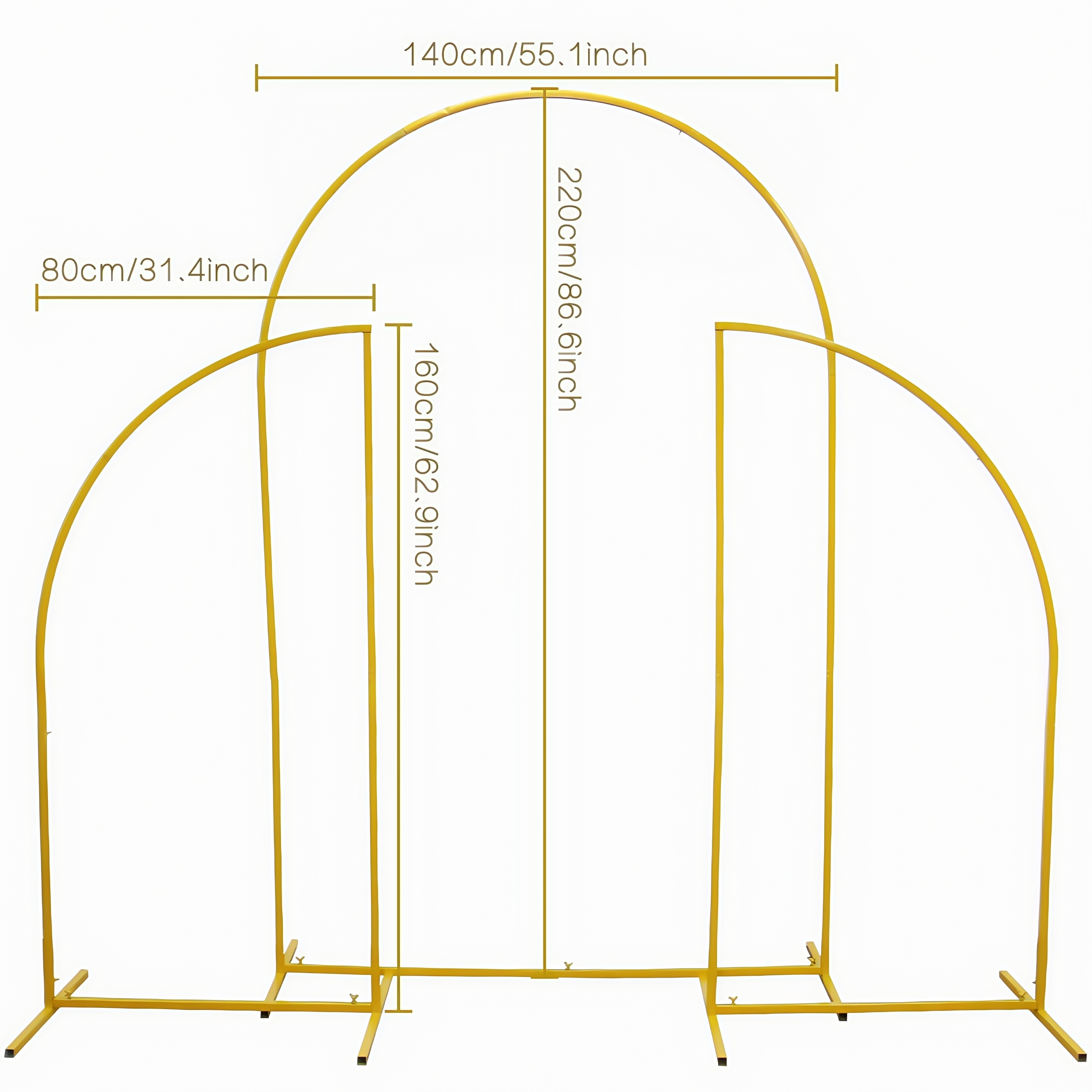Crown Metal Arch Stand,3pcs Se - Wedding Support 리뷰 및 가격