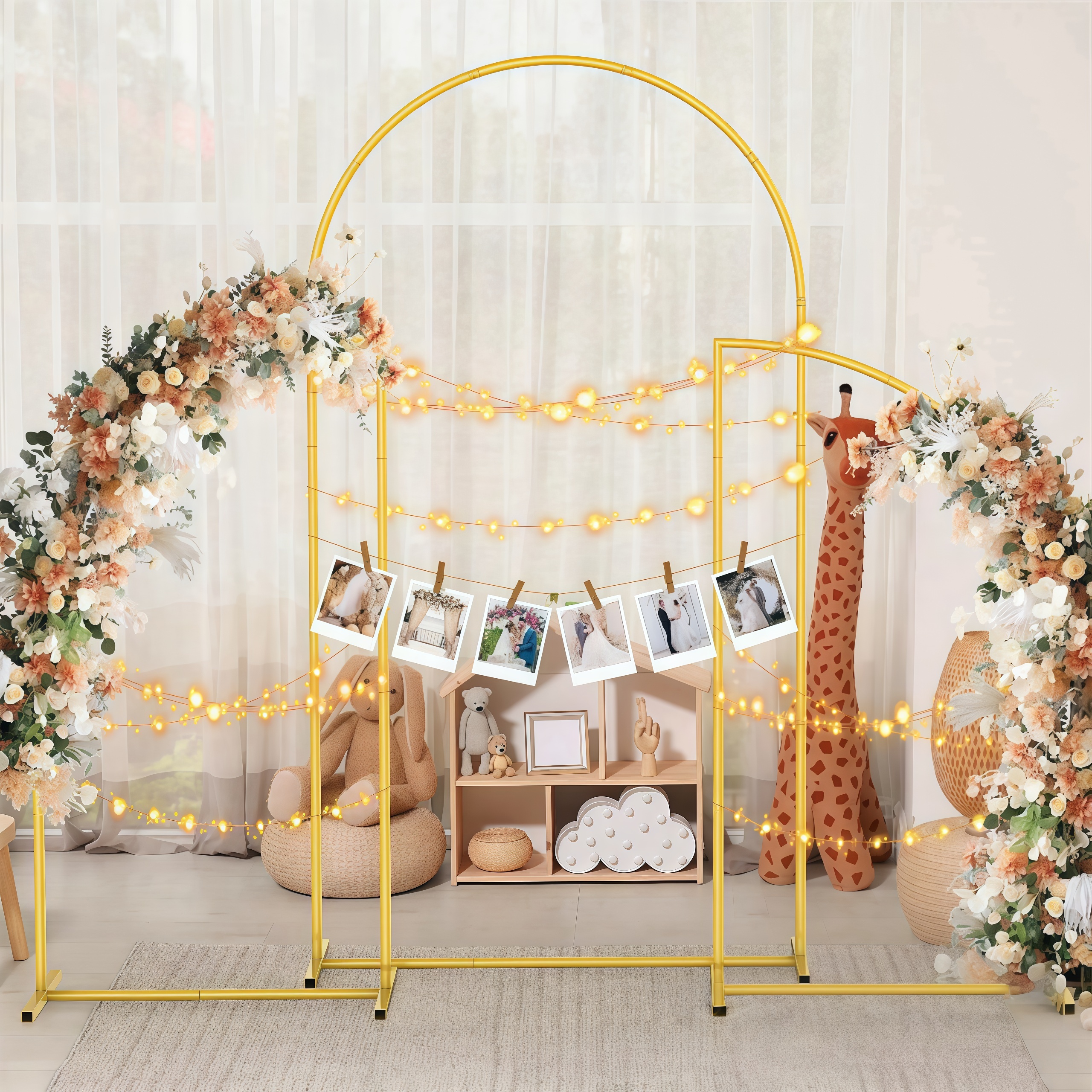 Crown Metal Arch Stand,3pcs Se - Wedding Support 리뷰 및 가격