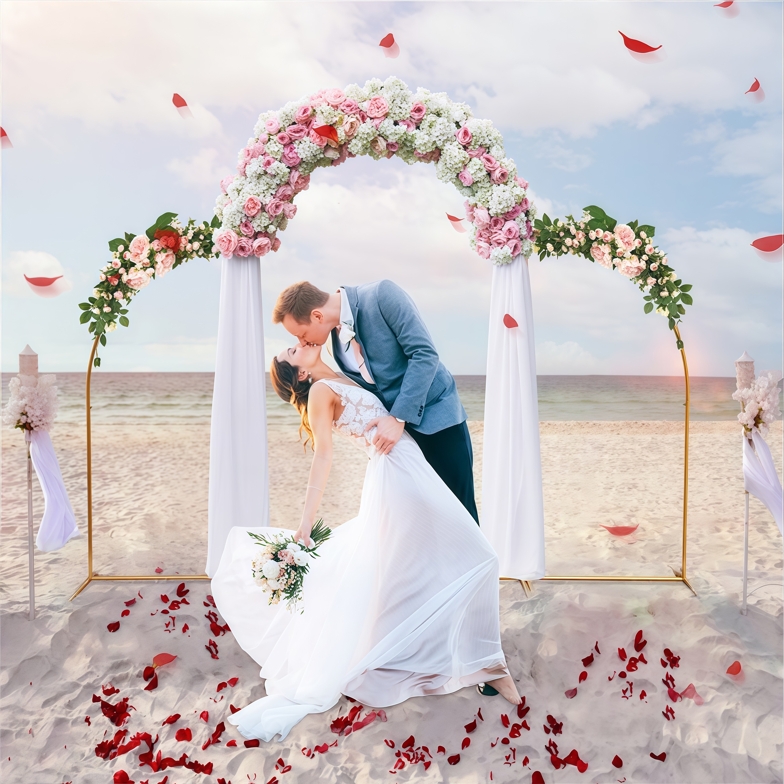 Crown Metal Arch Stand,3pcs Se - Wedding Support 리뷰 및 가격