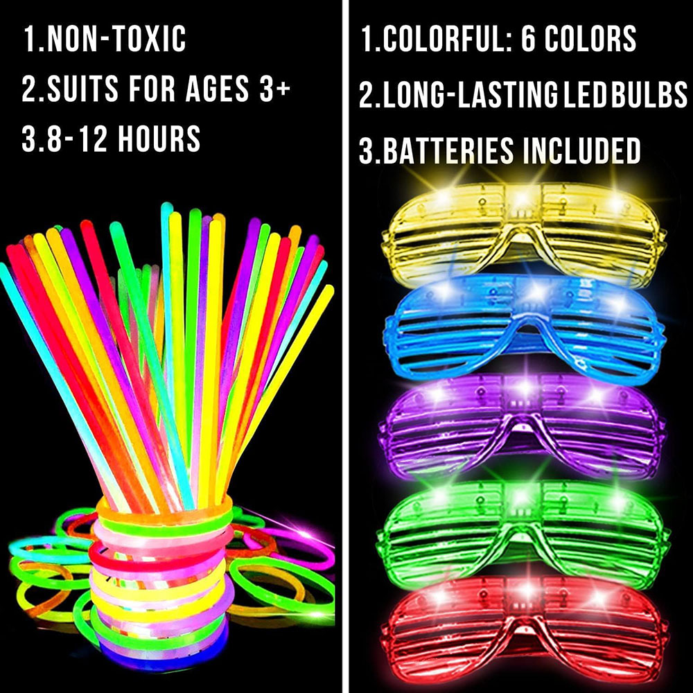 136Pack Glow in The Dark Light - Wedding Supply Bulk 리뷰 및 가격