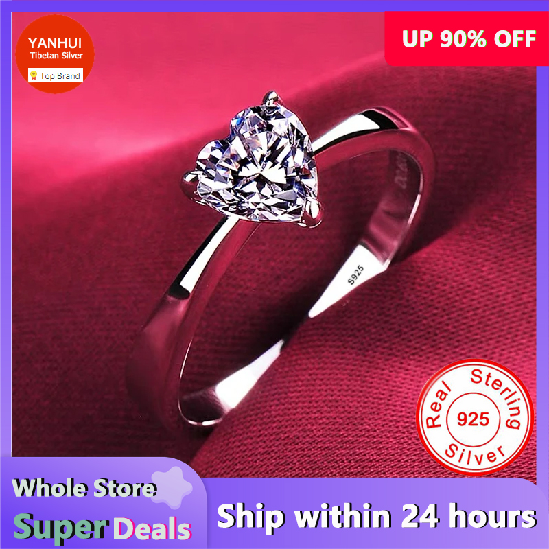 Women's Romantic Heart Ring Gi - Wedding Z 리뷰 및 가격