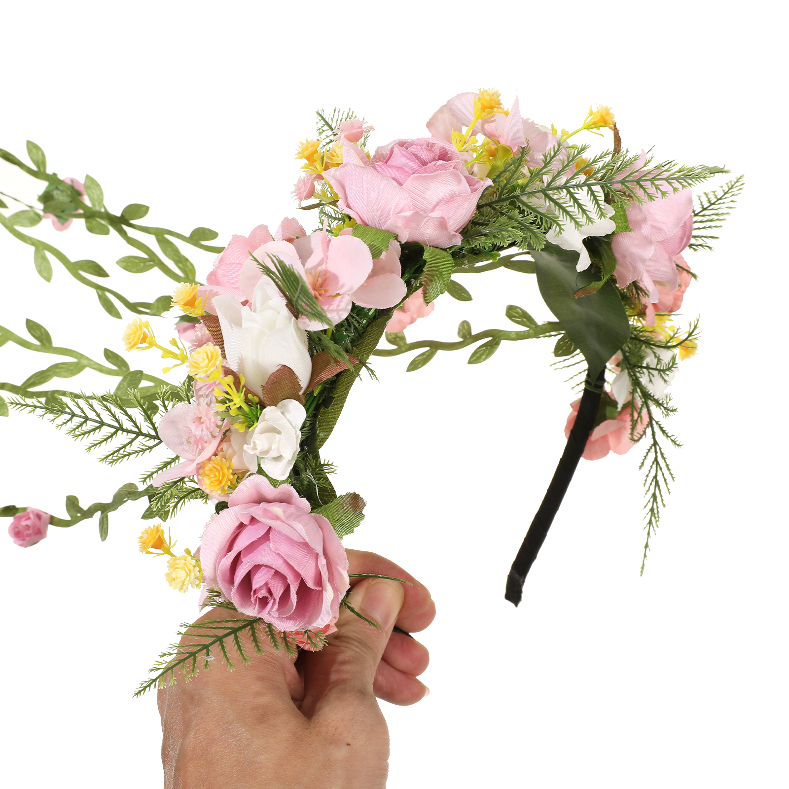 1pc Bohemian Rattan Flower Vin - Wedding Arch Flower 리뷰 및 가격