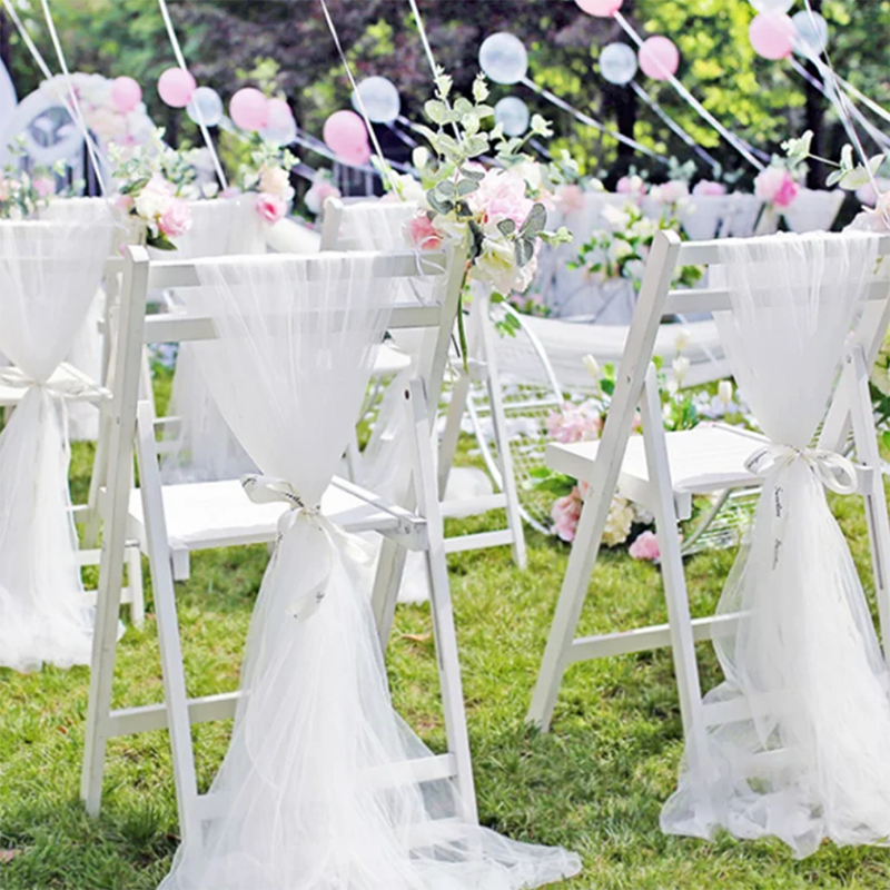 50PC Organza Chair sashes For  - Chair Sash Organza 리뷰 및 가격