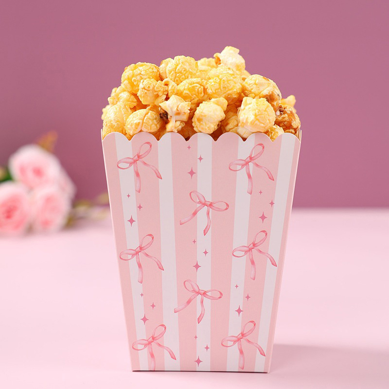 10Pcs Bow Paper Popcorn Boxes  - Wedding Supply.Box 리뷰 및 가격