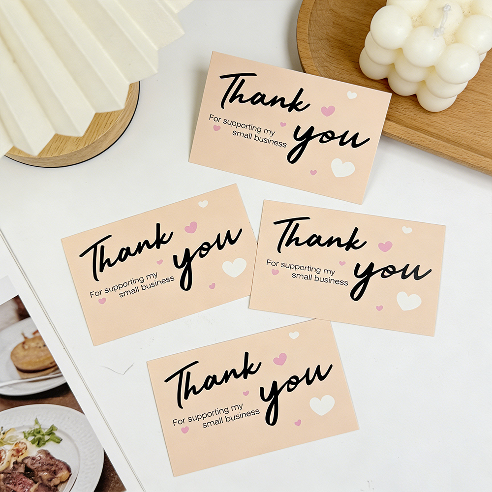 50/100pcs Thank You Cards, for - Wedding Supply Online Store 리뷰 및 가격