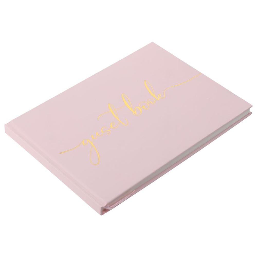 Pink/Black/White Wedding Guest - Personalized Guest Book 리뷰 및 가격