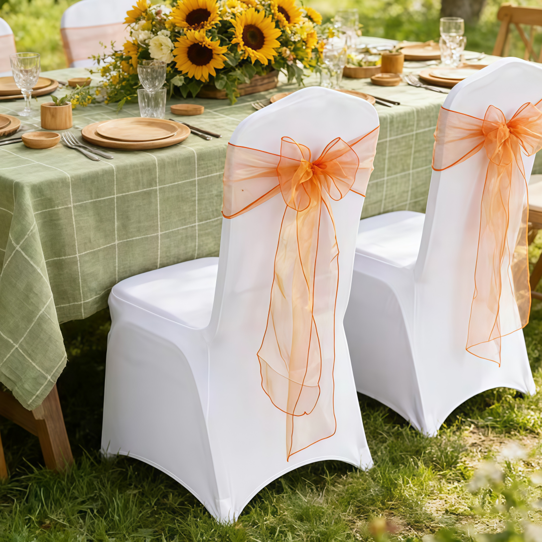 Wedding Chair Decoration Organ - Chair Sash Organza 리뷰 및 가격