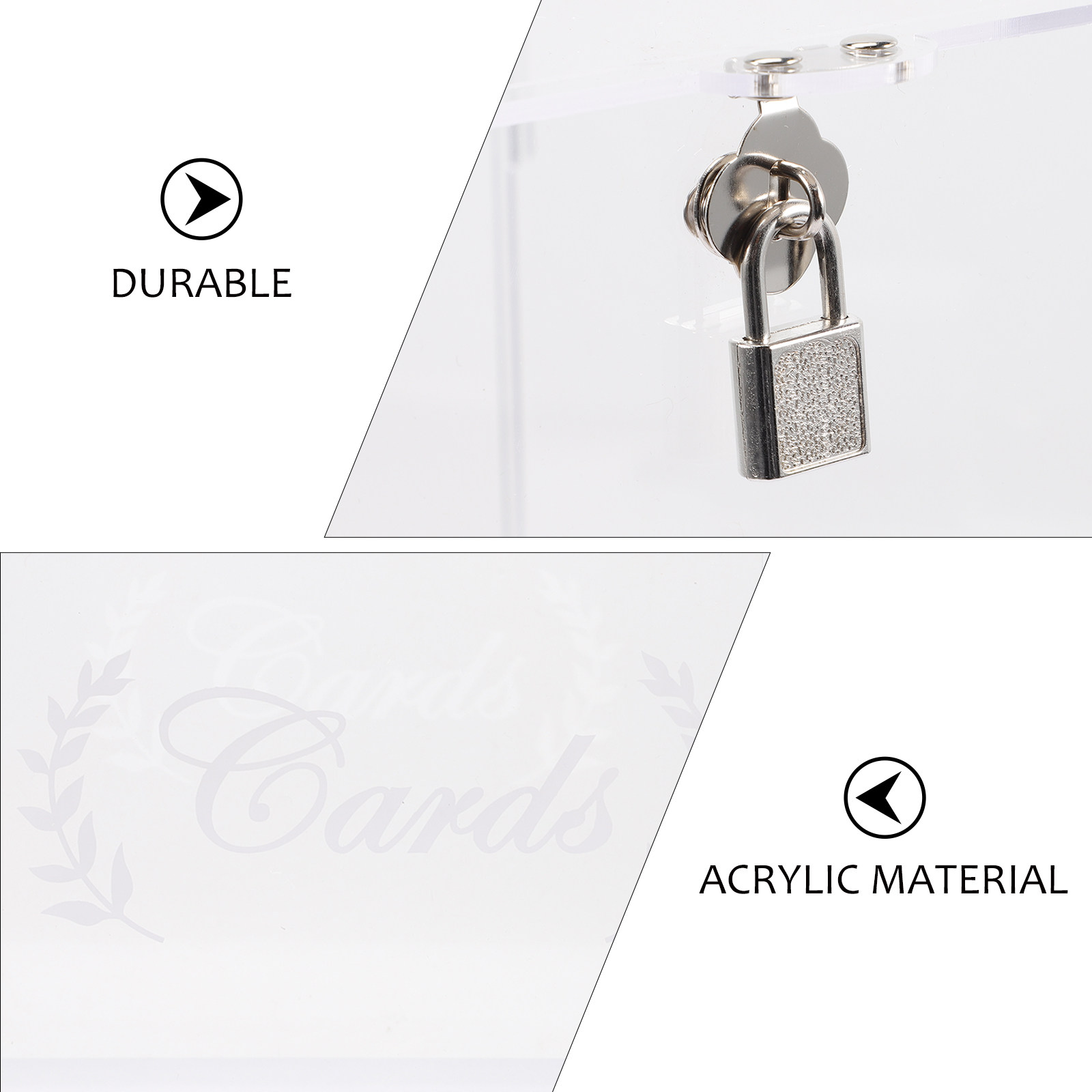 Wedding Transparent Acrylic Ca - Wedding Supply.Box 리뷰 및 가격
