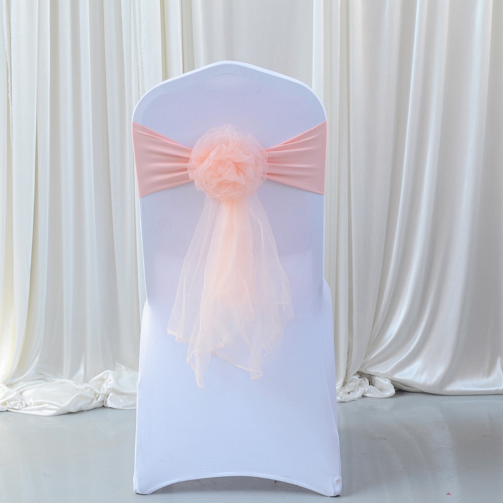 Chair Sashes Romantic Organza  - Chair Sash Organza 리뷰 및 가격