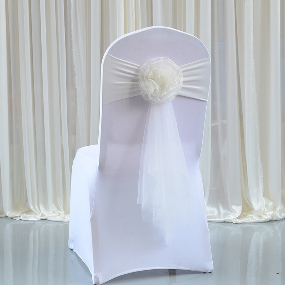 Chair Sashes Romantic Organza  - Chair Sash Organza 리뷰 및 가격
