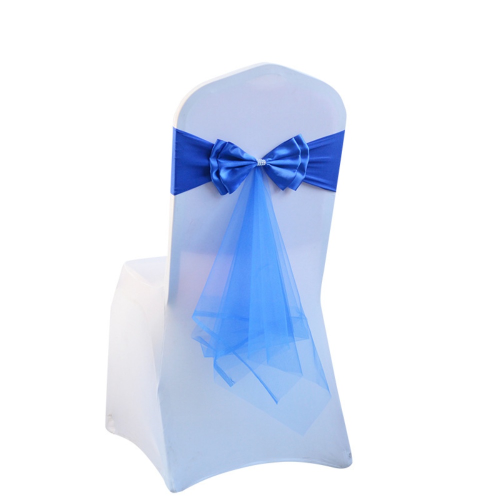 Stretch Bow Knot Customizable  - Chair Sash Organza 리뷰 및 가격