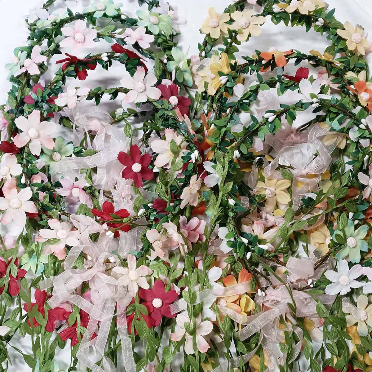 Bohemian Rattan Flower Vines C - Wedding Arch Flower 리뷰 및 가격