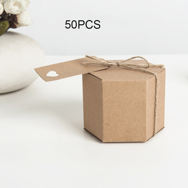 A71Z 50Pcs Kraft Paper Candy B - Wedding Supply.Box 리뷰 및 가격