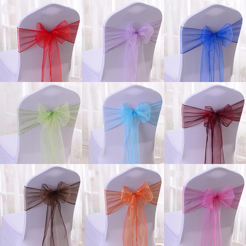 1 Pcs Lace Chair Sashes Elegan - Chair Sash Organza 리뷰 및 가격
