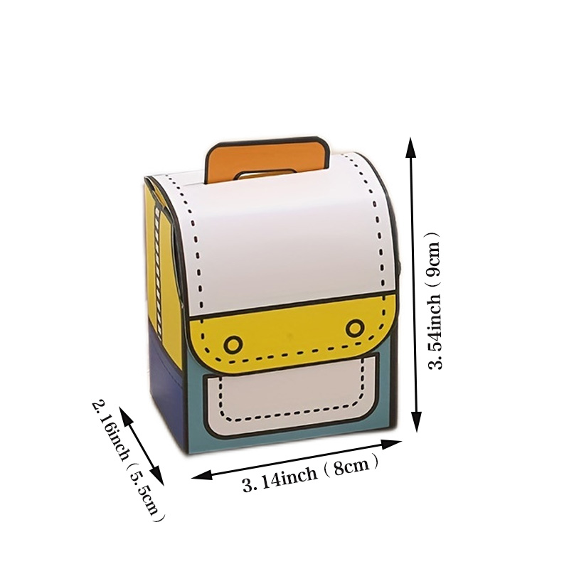 25/50Pcs Schoolbag Shape Candy - Wedding Supply.Box 리뷰 및 가격