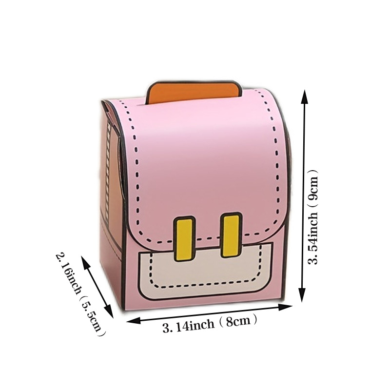 25/50Pcs Schoolbag Shape Candy - Wedding Supply.Box 리뷰 및 가격