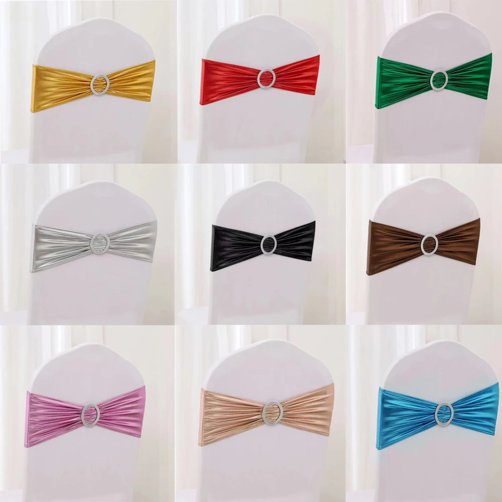 10/50/100pc Wedding Chair Deco - Chair Sash Organza 리뷰 및 가격