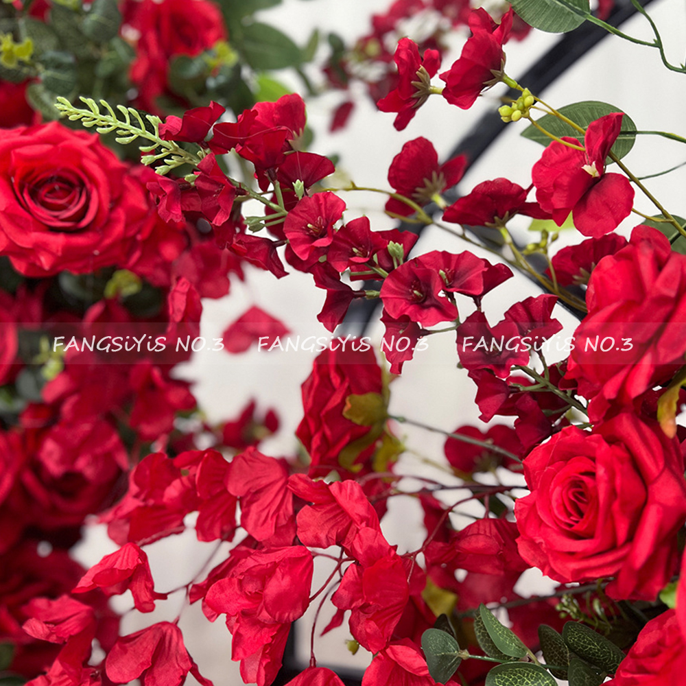 Artificial Pink Rose Arch with - Wedding Arch Flower 리뷰 및 가격