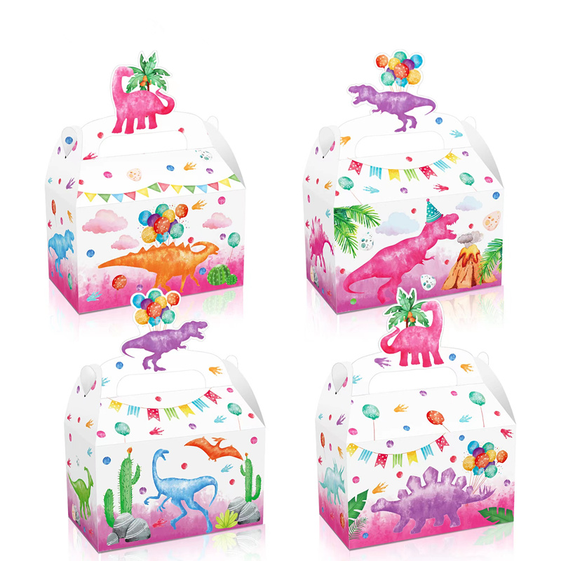 4/24Pcs Pink Dinosaur Candy Bo - Wedding Supply.Box 리뷰 및 가격