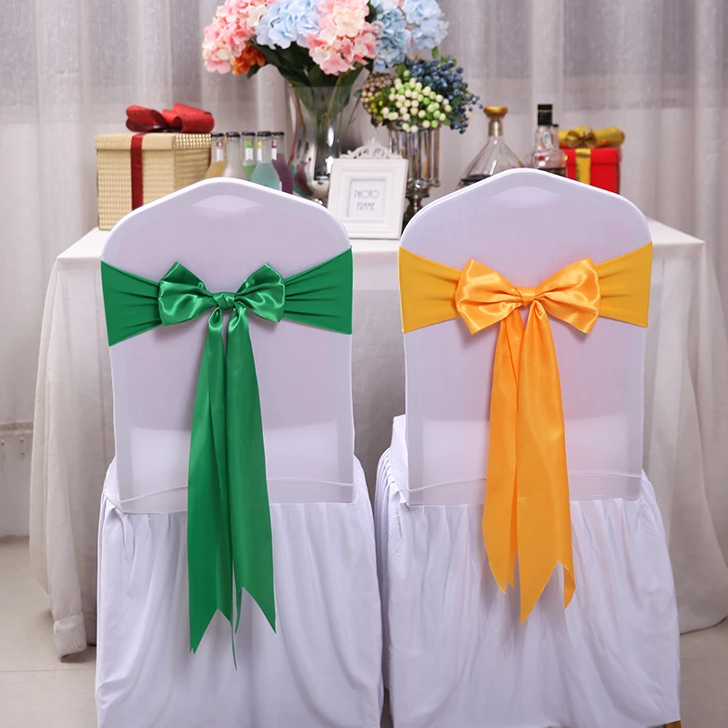 25pcs Satin Spandex Chair Cove - Chair Sash Organza 리뷰 및 가격