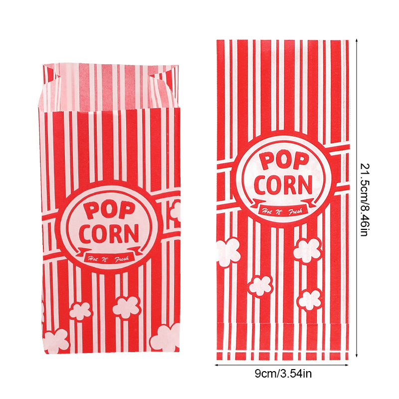 50Pcs Popcorn Packaging Bags S - Wedding Supply.Box 리뷰 및 가격