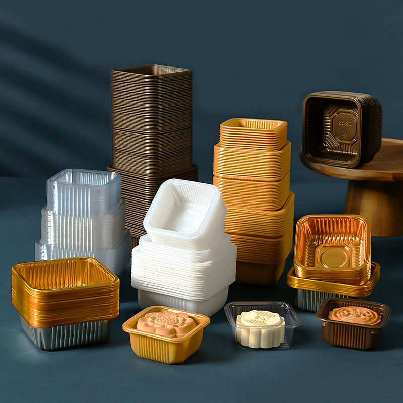 100pcs Mooncake Plastic Tray P - Wedding Supply.Box 리뷰 및 가격