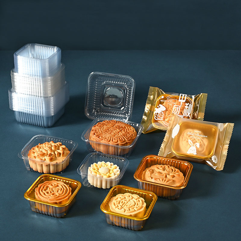 100pcs Mooncake Plastic Tray P - Wedding Supply.Box 리뷰 및 가격