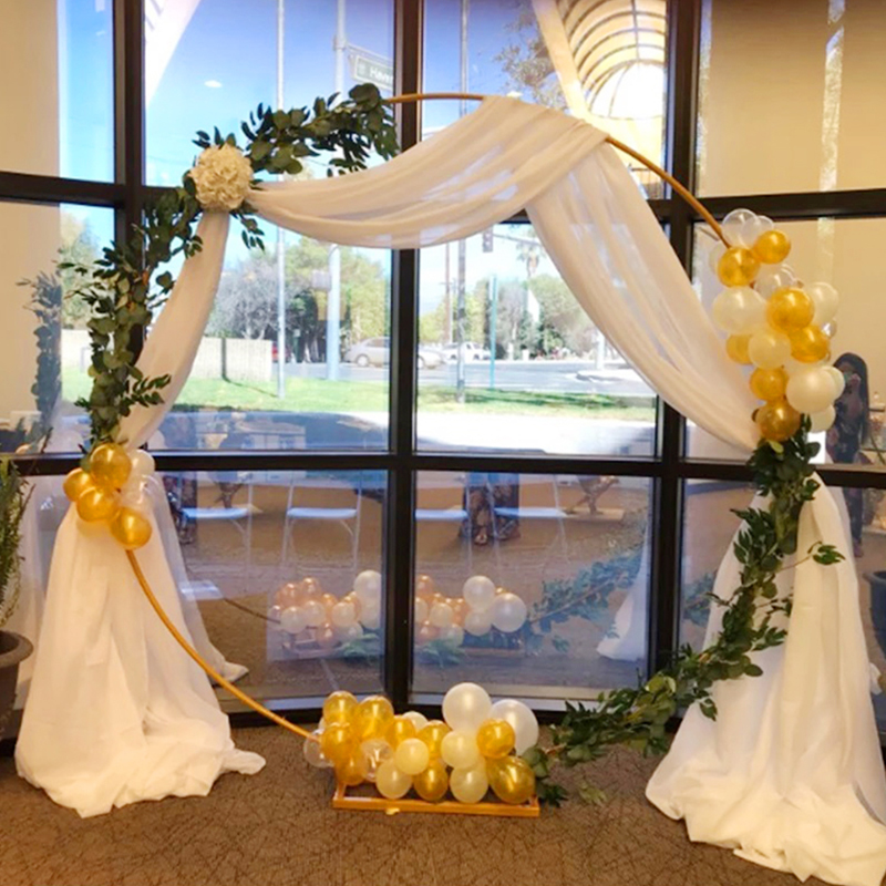 Wedding Arch Stand Round Metal - Wedding Support 리뷰 및 가격