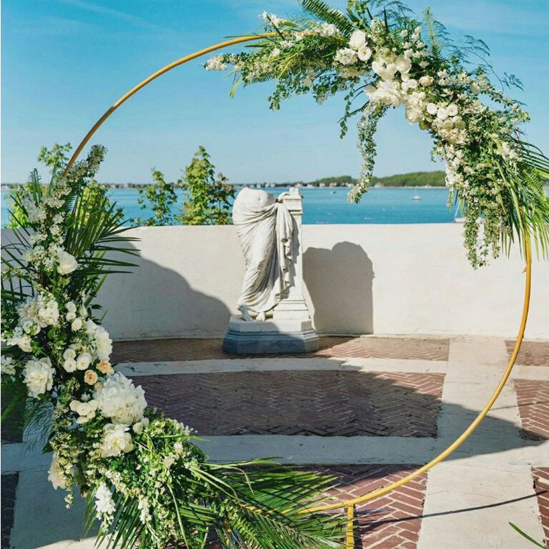 Wedding Arch Stand Round Metal - Wedding Support 리뷰 및 가격