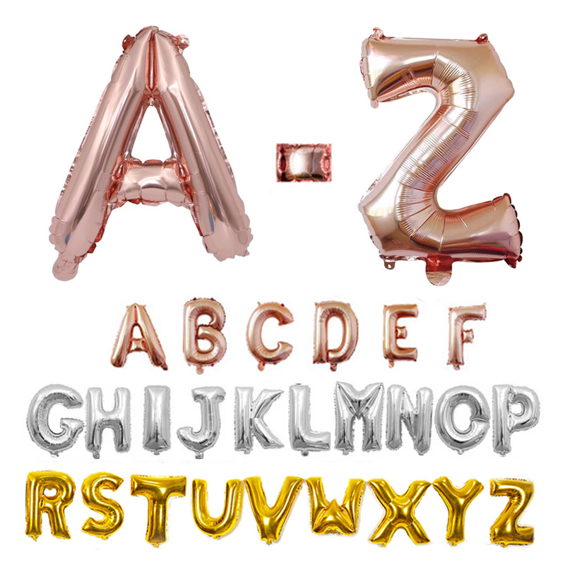 16 32 40 Inch Foil Letter Ball - Wedding Z 리뷰 및 가격