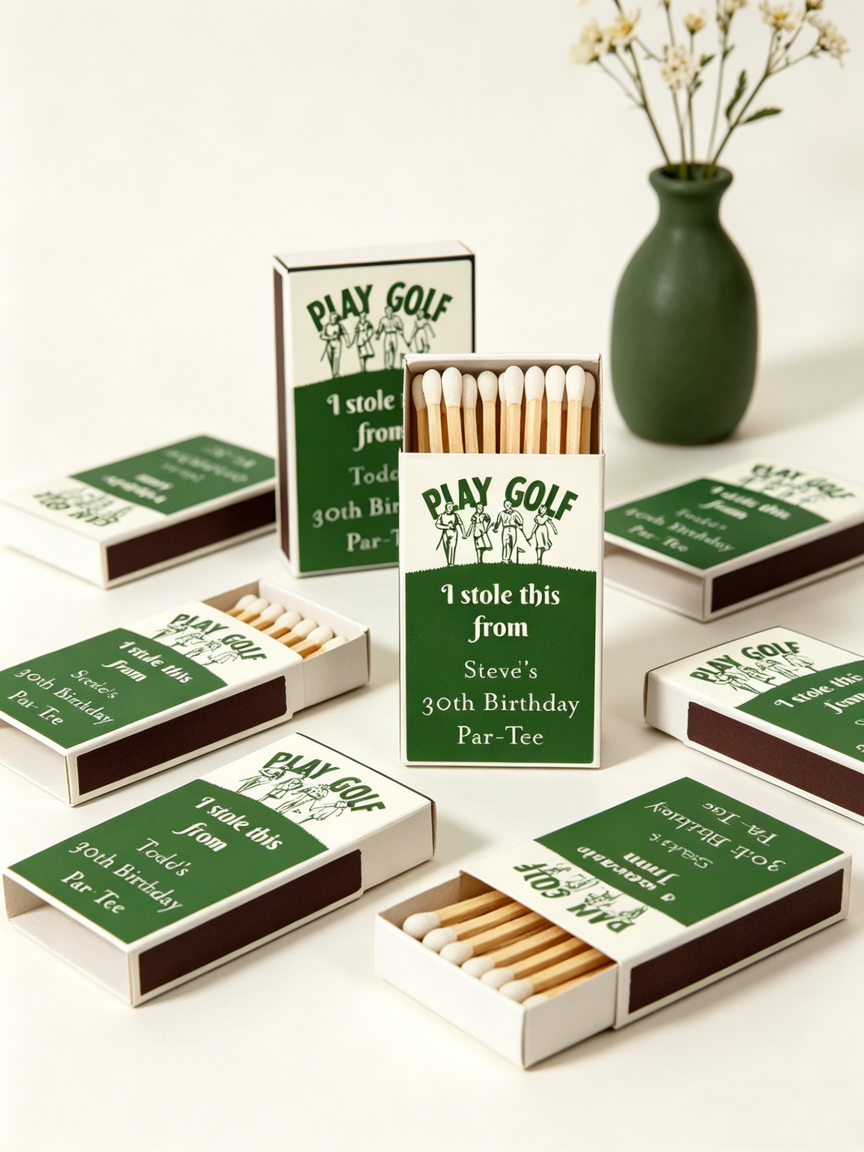 Play Golf Themed Personalized  - Wedding Supply Bulk 리뷰 및 가격