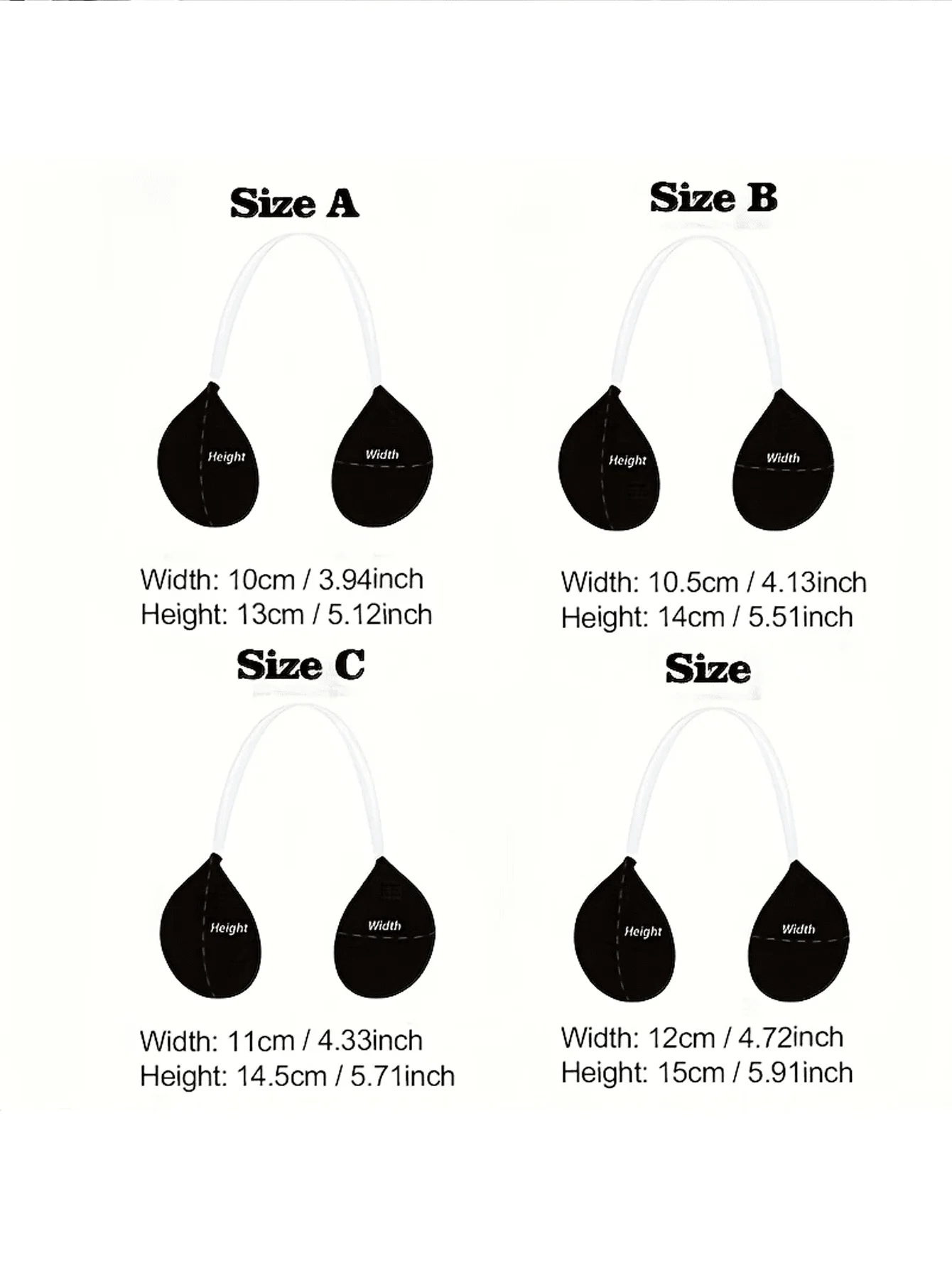 1Pair Women's Sexy Breast Gath - Wedding Solution 리뷰 및 가격