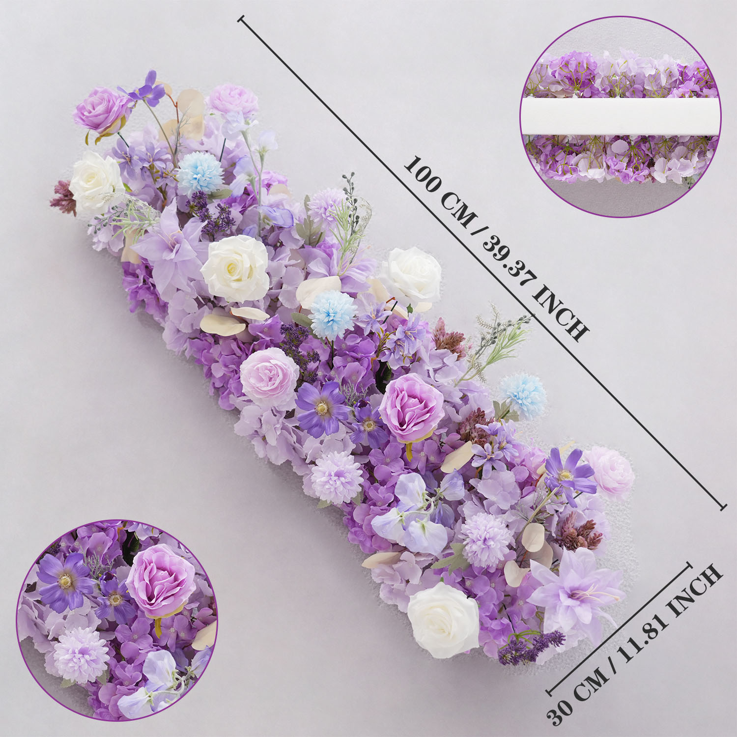 Uflower Purple Artificial Flow - Wedding Arch Flower 리뷰 및 가격